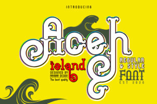 Aceh Island Font for Tropical-Inspired Branding