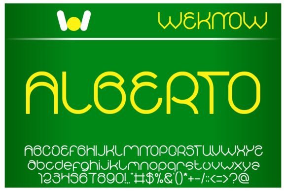 Alberto Display Font for Professional Branding
