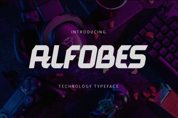 Alfobes: A Futuristic Font for Modern Branding