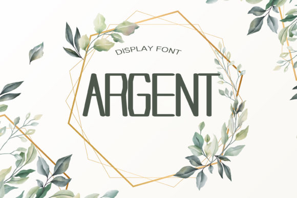 Argent: A Display Font for Timeless Editorial Design