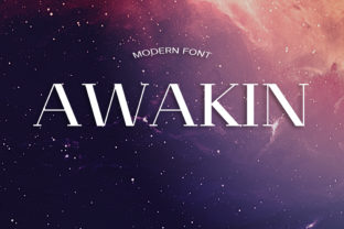 Awakin Font: A Timeless Display Font for Design Projects