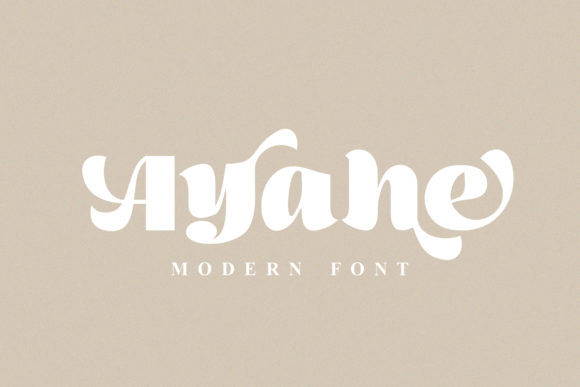Ayahe: A Modern Display Font for Bold Branding