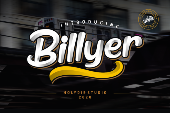 Billyer Display Font for Bold and Attractive Editorial Design