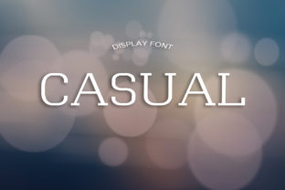 Casual: The Elegant Display Font for Modern Branding