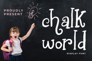Chalk World Font for Whimsical Branding Projects