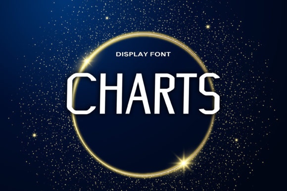 Charts Font for Bold Branding and Futuristic Design