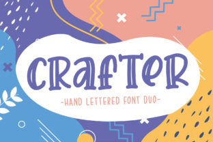 Crafter: A Playful Display Font for Creative Projects