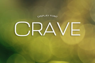 Crave Font for Handmade and Commercial Design Projects