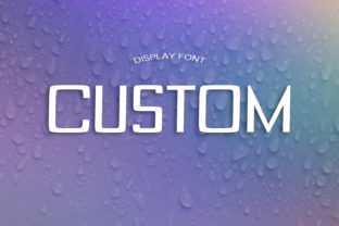 Custom Display Font for Modern Web Design