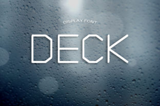 Deck Display Font for Timeless Editorial Design