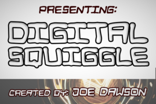 Digital Squiggle for Futuristic Branding and Design