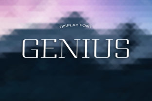 Genius Font for Campaign Designers and Brand Marketers