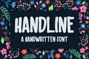 Handline: A Funky Display Font for Bold Branding
