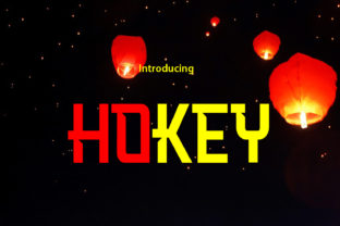 Hokey: A Display Font for Personalized Brand Campaigns