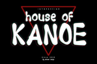 House of Kanoe: A Natural Display Font for Editorial Design