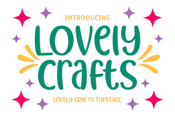 Lovely Crafts Font for Playful Editorial Design