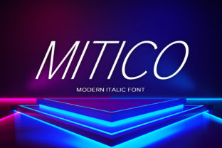 Mitico: A Modern Display Font for Creative Branding