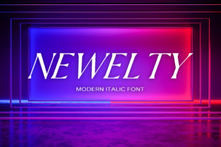 Newelty: A Modern Serif Font for Creative Projects