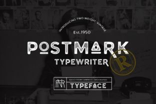 Postmark: A Nostalgic Display Font for Vintage-Themed Branding