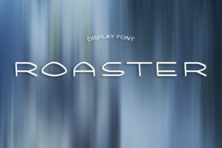 Roaster: A Modern Display Font for Editorial Elegance