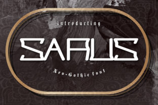 Sarus: A Modern Display Font for Bold Web Design