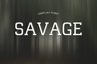 Savage: A Timeless Display Font for Powerful Branding and Visual Impact