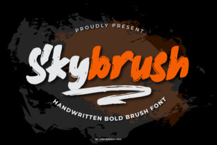Skybrush Font for Bold and Stylish Editorial Design
