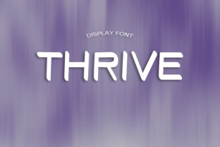 Thrive: A Display Font That Elevates Editorial Design